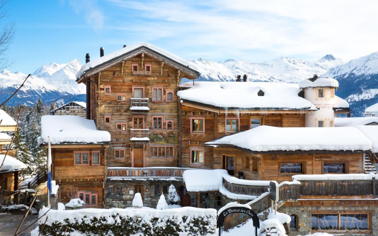 Hostellerie Du Pas De L'Ours "Relais Et Chateaux" ครองส์มอนตานา ภายนอก รูปภาพ