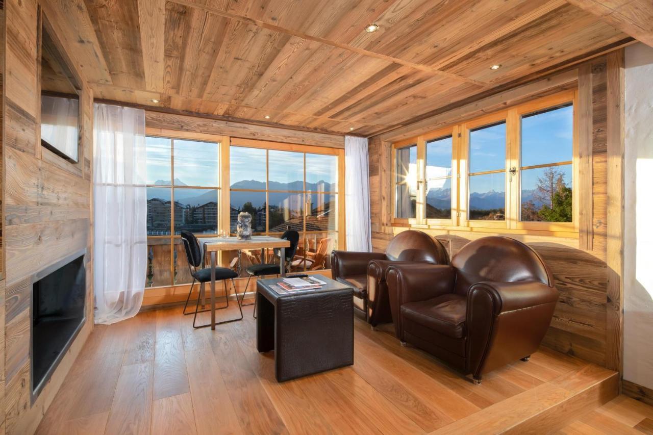 Hostellerie Du Pas De L'Ours "Relais Et Chateaux" ครองส์มอนตานา ภายนอก รูปภาพ