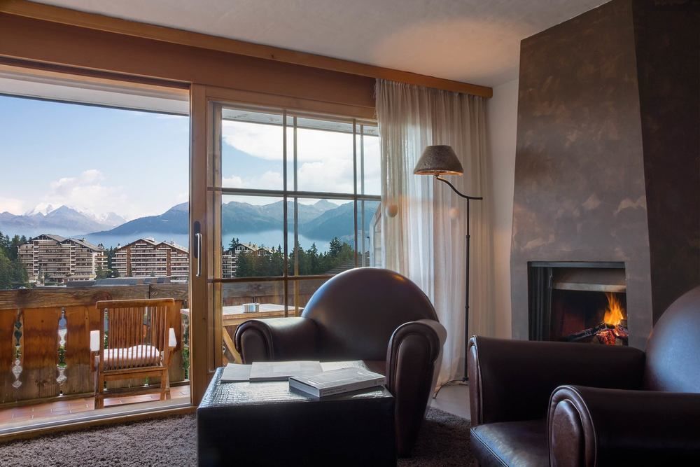 Hostellerie Du Pas De L'Ours "Relais Et Chateaux" ครองส์มอนตานา ภายนอก รูปภาพ