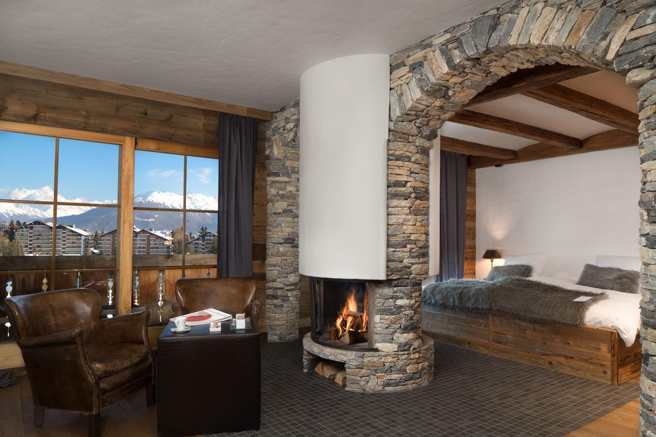Hostellerie Du Pas De L'Ours "Relais Et Chateaux" ครองส์มอนตานา ภายนอก รูปภาพ