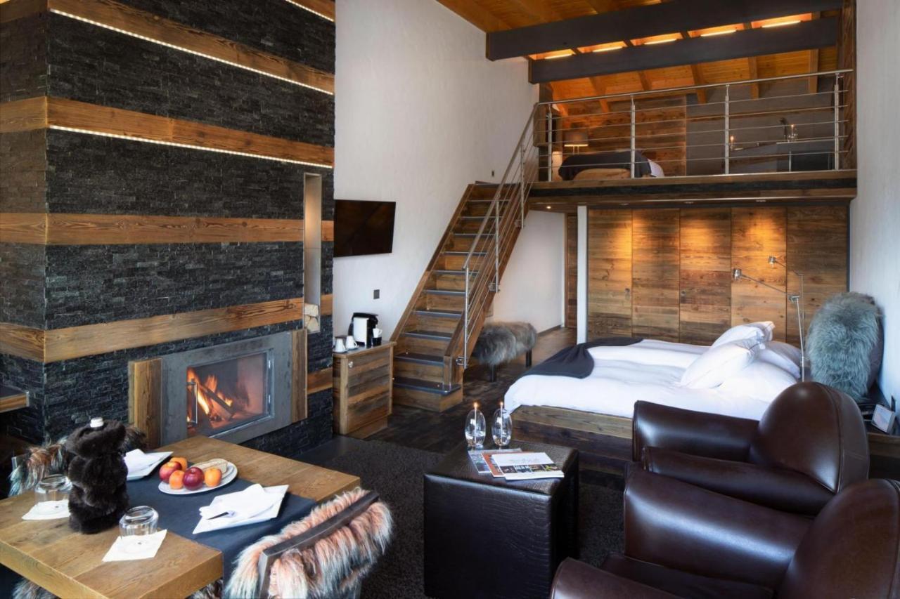 Hostellerie Du Pas De L'Ours "Relais Et Chateaux" ครองส์มอนตานา ภายนอก รูปภาพ